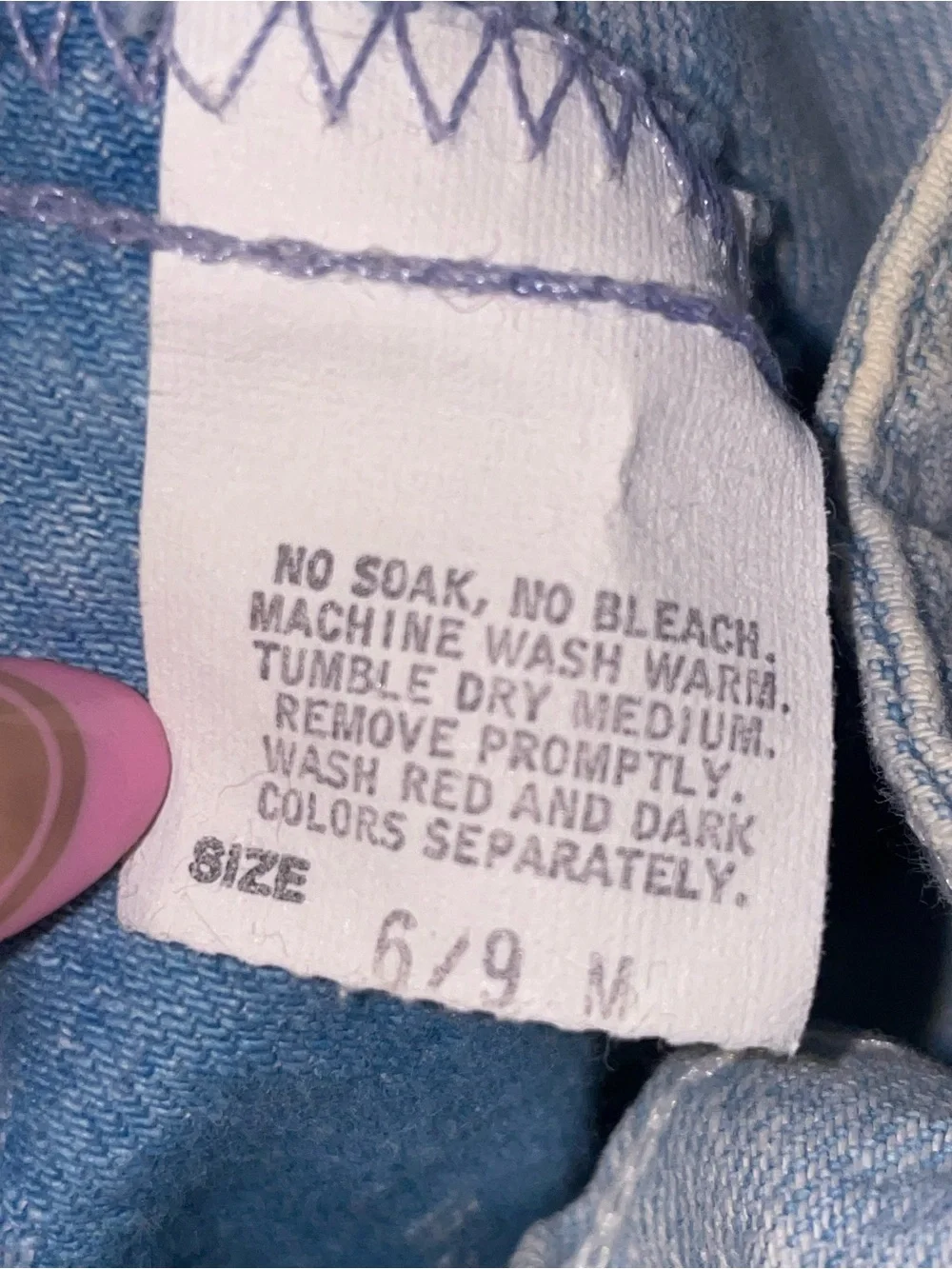 90s Vintage OshKosh Overalls Acid Wash 6-9 Months